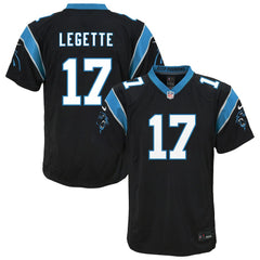 Xavier Legette Carolina Panthers Youth Team Game Jersey Black - Nike