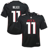 Jalon Walker Atlanta Falcons Youth Team Game Jersey Black - Nike