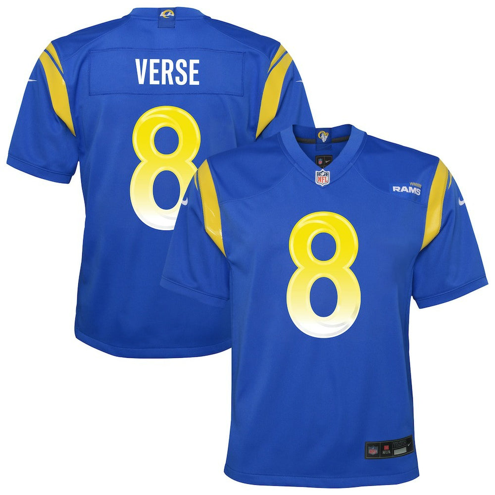 Jared Verse Los Angeles Rams Youth Team Game Jersey Royal - Nike