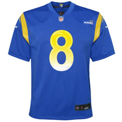 Jared Verse Los Angeles Rams Youth Team Game Jersey Royal - Nike