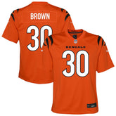 Chase Brown Cincinnati Bengals Youth Youth Orange - Nike