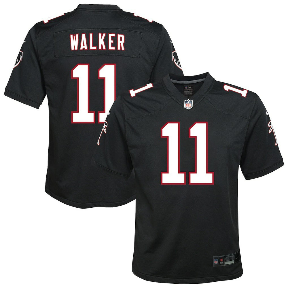 Jalon Walker Atlanta Falcons Youth Alternate Game Jersey Black - Nike