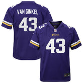 Andrew Van Ginkel Minnesota Vikings Youth Youth Purple - Nike
