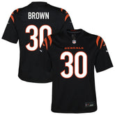Chase Brown Cincinnati Bengals Youth Youth Black - Nike