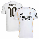 Adidas Kylian Mbappé Real Madrid 2025/26 Home Replica Player Jerseys - White
