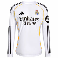 Adidas Kylian Mbappé Real Madrid 2025/26 Home Replica Player Jerseys - White