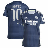 Adidas Kylian Mbappé Real Madrid Women's 2025/26 Away Replica Player Jerseys - Blue