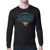 Jacksonville Jaguars Starter Team Track Graphic Long Sleeve T-Shirt Black - NFL