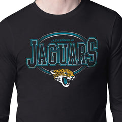Jacksonville Jaguars Starter Team Track Graphic Long Sleeve T-Shirt Black - NFL
