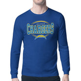 Los Angeles Chargers Starter Team Track Graphic Long Sleeve T-Shirt Royal - NFL