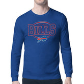 Buffalo Bills Starter Team Track Graphic Long Sleeve T-Shirt Royal - NFL