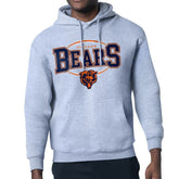 Chicago Bears Starter Team Track Graphic Pullover Hoodie Heather Gray - NFL