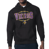 Minnesota Vikings Starter Team Track Graphic Pullover Hoodie Black - NFL