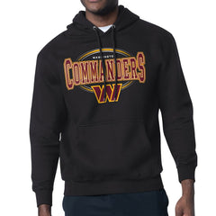 Washington Commanders Starter Team Track Graphic Pullover Hoodie Black - NFL