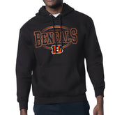 Cincinnati Bengals Starter Team Track Graphic Pullover Hoodie Black - NFL