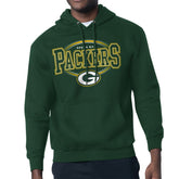 Green Bay Packers Starter Team Track Graphic Pullover Hoodie Green - NFL