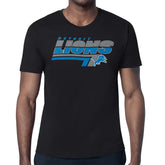 Detroit Lions Starter Logo Push Graphic T-Shirt Black - NFL