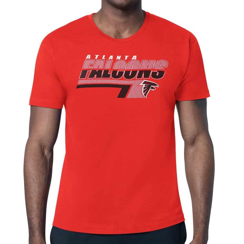 Atlanta Falcons Starter Logo Push Graphic T-Shirt Red - NFL