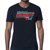 New England Patriots Starter Logo Push Graphic T-Shirt Navy - NFL