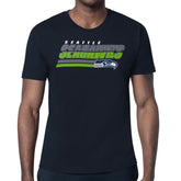 Seattle Seahawks Starter Logo Push Graphic T-Shirt College Navy - NFL