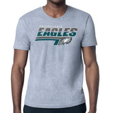 Philadelphia Eagles Starter Logo Push Graphic T-Shirt Heather Gray - NFL