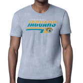 Jacksonville Jaguars Starter Logo Push Graphic T-Shirt Heather Gray - NFL