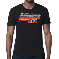 Cincinnati Bengals Starter Logo Push Graphic T-Shirt Black - NFL