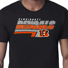 Cincinnati Bengals Starter Logo Push Graphic T-Shirt Black - NFL