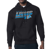 Detroit Lions Starter Logo Push Graphic Hoodie Black - NFL