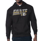 New Orleans Saints Starter Logo Push Graphic Hoodie Black - NFL