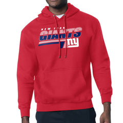 New York Giants Starter Logo Push Graphic Hoodie Red - NFL