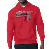 Tampa Bay Buccaneers Starter Logo Push Graphic Hoodie Red - NFL