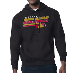 Arizona Cardinals Starter Logo Push Graphic Hoodie Black - NFL