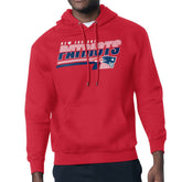 New England Patriots Starter Logo Push Graphic Hoodie Red - NFL