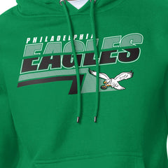 Philadelphia Eagles Starter Logo Push Graphic Hoodie Kelly Green - NFL