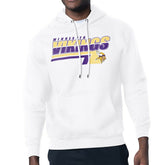 Minnesota Vikings Starter Logo Push Graphic Hoodie White - NFL