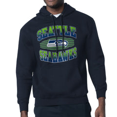 Seattle Seahawks Starter Team Grit Graphic Hoodie College Navy - NFL