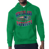 New England Patriots Starter Team Grit Graphic Hoodie Kelly Green - NFL