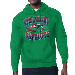 New England Patriots Starter Team Grit Graphic Hoodie Kelly Green - NFL