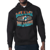 Miami Dolphins Starter Team Grit Graphic Hoodie Black - NFL