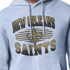 New Orleans Saints Starter Team Grit Graphic Hoodie Heather Gray - NFL