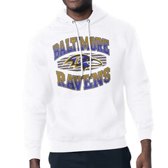 Baltimore Ravens Starter Team Grit Graphic Hoodie White - NFL