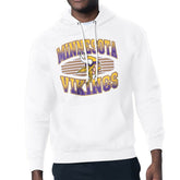 Minnesota Vikings Starter Team Grit Graphic Hoodie White - NFL