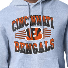 Cincinnati Bengals Starter Team Grit Graphic Hoodie Heather Gray - NFL