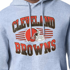 Cleveland Browns Starter Team Grit Graphic Hoodie Heather Gray - NFL