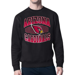 Arizona Cardinals Starter Team Grit Graphic Fleece Pullover Sweatshirt Black - NFL