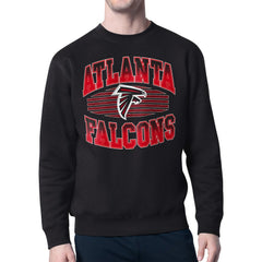 Atlanta Falcons Starter Team Grit Graphic Fleece Pullover Sweatshirt Black - NFL