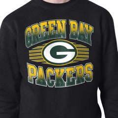 Green Bay Packers Starter Team Grit Graphic Fleece Pullover Sweatshirt Black - NFL