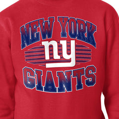 New York Giants Starter Team Grit Graphic Fleece Pullover Sweatshirt Red - NFL