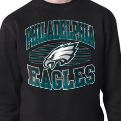 Philadelphia Eagles Starter Team Grit Graphic Fleece Pullover Sweatshirt Black - NFL